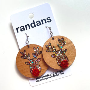 Randans Dangle Earrings- Christmas