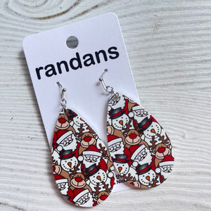 Randans Dangle Earrings- Christmas