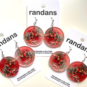 Randans Dangle Earrings- Christmas